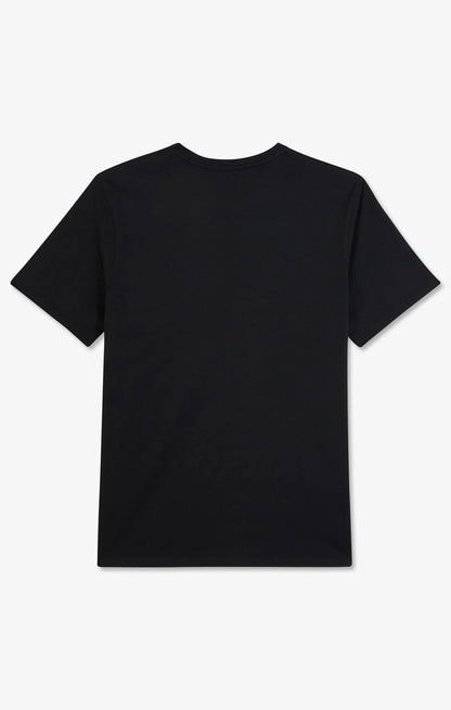 Camiseta negra de algodón